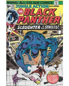 Jungle Action (1972) #  20 UK Price (6.5-FN+) Black Panther