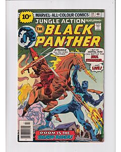 Jungle Action (1972) #  22 UK Price (5.0-VGF) (295031) Black Panther