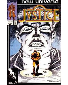 Justice (1986) #   9 (4.0-VG) Price tags on Cover