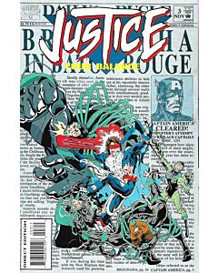 Justice Four Balance (1994) #   3 (6.0-FN) With insert