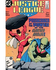Justice League America (1987) #   6 (5.0-VGF) Capt. Marvel vs. Martian Manhunter