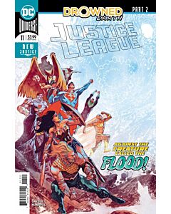Justice League (2018) #  11 (9.0-NM) Drowned Earth Francis Manapul Cover