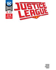 Justice League (2018) #   1 Cover C (9.4-NM) Blank Variant