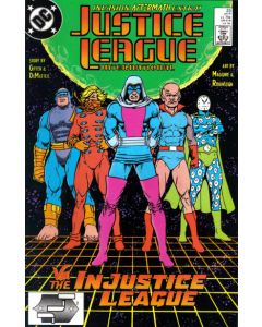 Justice League America (1987) #  23 (7.0-FVF) vs. The Injustice League