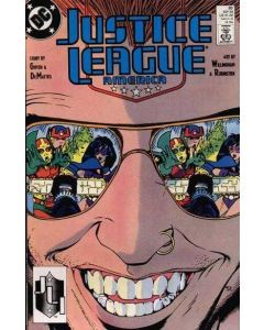 Justice League America (1987) #  30 (6.0-FN) Teenage Biker Mega-Death