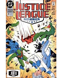 Justice League America (1987) #  38 (8.0-VF)