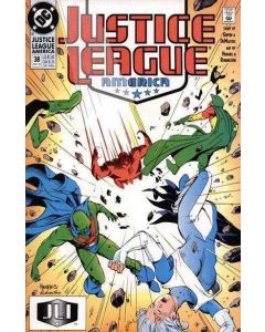 Justice League America (1987) #  38 (8.0-VF)