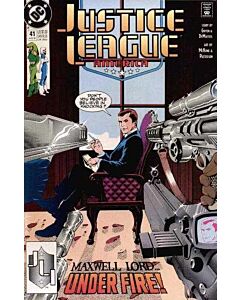 Justice League America (1987) #  41 (8.0-VF)