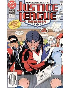 Justice League America (1987) #  42 (7.0-FVF)
