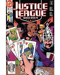 Justice League America (1987) #  43 (7.0-FVF)
