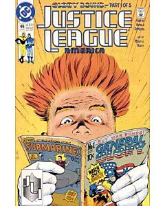 Justice League America (1987) #  46 (7.0-FVF)