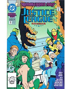 Justice League America (1987) Annual #   5 (5.0-VGF) Price tag on cover