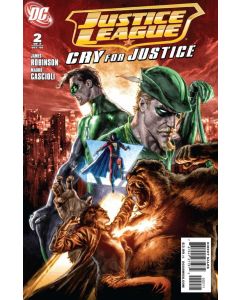 Justice League Cry for Justice (2009) #   2 Cover A (7.0-FVF)