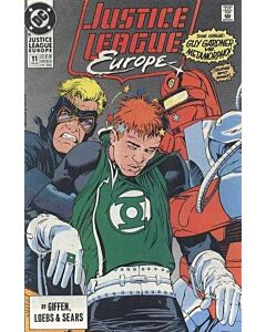 Justice League Europe (1989) #  11 (7.0-FVF) Guy Gardner vs. Metamorpho