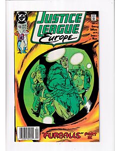 Justice League Europe (1989) #  13 Newsstand (8.0-VF)