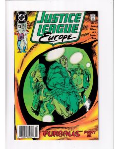 Justice League Europe (1989) #  13 Newsstand (8.0-VF)