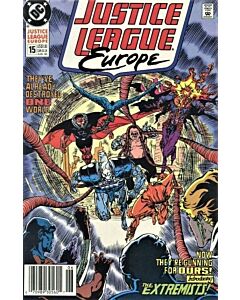 Justice League Europe (1989) #  15 Newsstand (7.0-FVF)