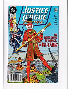 Justice League Europe (1989) #  20 Newsstand (7.0-FVF)