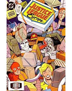 Justice League Europe (1989) #  21 Price tag (5.0-VGF)