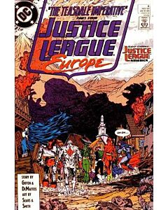 Justice League Europe (1989) #   8 (6.0-FN)