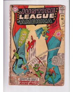 Justice League of America (1960) #  18 (1.8-GD-) Staple rust, Rust migration