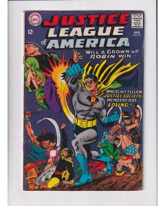 Justice League of America (1960) #  55 (5.0-VGF) (664091) 1st Silver Age Golden Age Robin