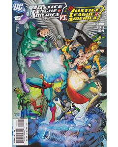 Justice League of America (2006) #  15 (8.0-VF) vs. Injustice League of America