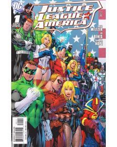 Justice League of America (2006) #   1 Cover A Ed Benes (9.2-NM) Left side