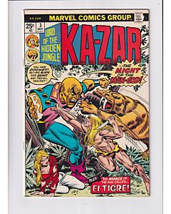 Ka-Zar (1974) #   3 (6.0-FN) (1306792) Man-God, El Tigre