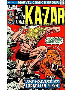 Ka-Zar (1974) #  12 (6.0-FN) Jack Kirby cover