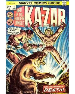 Ka-Zar (1974) #   4 (6.5-FN+)