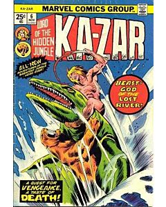 Ka-Zar (1974) #   6 (6.0-FN)