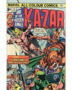 Ka-Zar (1974) #   8 UK PRICE VARIANT (4.5-VG+)