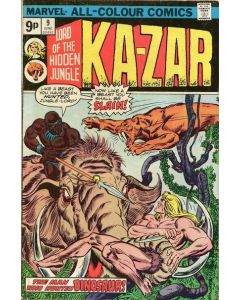 Ka-Zar (1974) #   9 UK Price (6.0-FN)