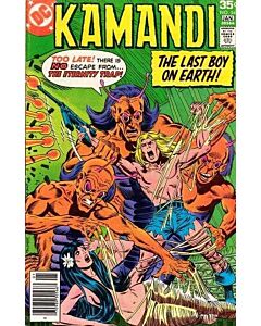 Kamandi (1972) #  54  Tag on cover (3.0-GVG) 2 Sub-folds