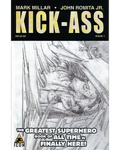 Kick-Ass (2008) #   1 Cover B (8.0-VF) Sketch variant