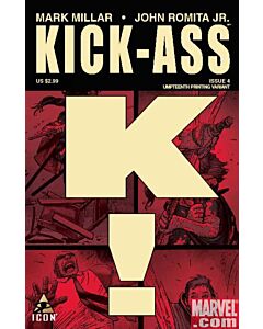 Kick-Ass (2008) #   4 Umpteenth Printing Variant (8.0-VF)