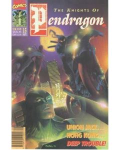 Knights of Pendragon (1990) #  15 (6.0-FN) Black Panther, Union Jack