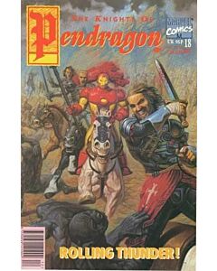 Knights of Pendragon (1990) #  18 (6.0-FN) Iron Man Black Panther