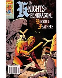 Knights of Pendragon (1990) #   4 (6.0-FN) Price tag on Cover