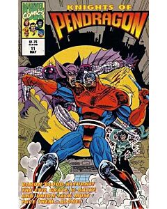 Knights of Pendragon (1992) #  11 (8.0-VF) (Marvel UK) Baron Blood