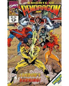 Knights of Pendragon (1992) #  12 (8.0-VF) Mys-Tech Wars