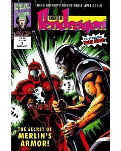 Knights of Pendragon (1992) #   2 (8.0-VF) (Marvel UK) Iron Man