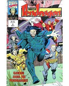 Knights of Pendragon (1992) #   4 (6.0-FN) (Marvel UK) Iron Man