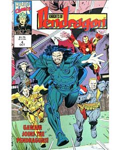 Knights of Pendragon (1992) #   4 (9.4-NM) (Marvel UK) Iron Man