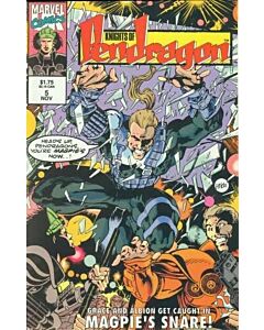 Knights of Pendragon (1992) #   5 (8.0-VF) (Marvel UK) Price tag on Cover