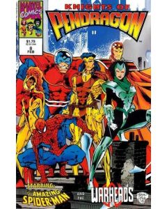 Knights of Pendragon (1992) #   8 (6.0-FN) Spider-Man, Warheads