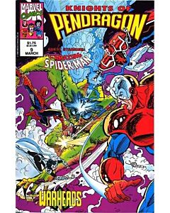 Knights of Pendragon (1992) #   9 (8.0-VF) (Marvel UK) Spider-Man