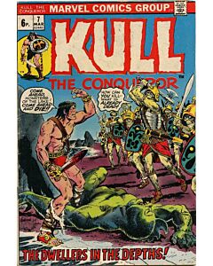 Kull the Conqueror (1971) #   7 UK Price (4.0-VG)