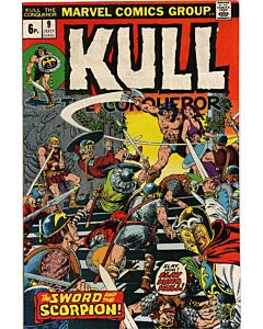 Kull the Conqueror (1971) #   9 UK Price (5.0-VGF)